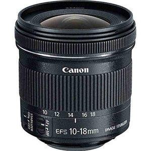 Canon EF-S 10-18mm f/4.5-5.6 is STM Lens International Version No Warranty - Used Canon