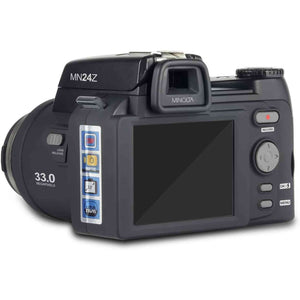 Minolta MN24Z 33 MP / 1080p HD Digital Camera w/Interchangeable Lens Kit Black Minolta