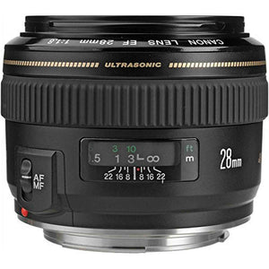 Canon EF 28mm f/1.8 USM Wide Angle Lens for Canon SLR Cameras - Used Canon