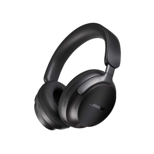 Bose QuietComfort Ultra Wireless Noise Cancelling Headphones with Spatial Audio, Over-the-Ear Headphones with Mic, Up to 24 Hours of Battery Life, Black Bose