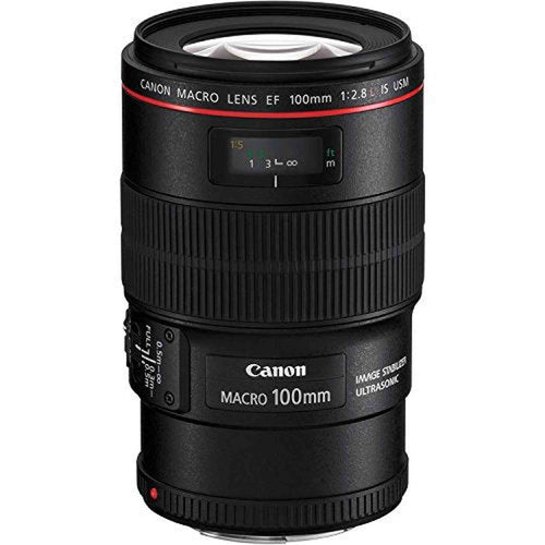 Canon EOS 5D Mark IV DSLR Camera Body Only Complete Kit (International Model) w/Canon EF 100mm f/2.8L Macro is USM Lens