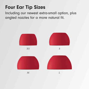 Beats Solo Buds - Wireless Bluetooth Earbuds | 18 Hours of Battery Life | Apple & Android Compatibility | Built-in Microphone - Transparent Red