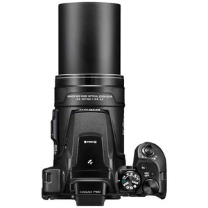 Nikon COOLPIX P900 16MP Zoom Digital Camera with 83x Optical Zoom, Built-in Wi-Fi and NFC Black Renewed - Reconditioned Nikon
