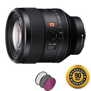 Sony FE 85mm f/1.4 GM Lens with UV Filter Renewed - Reconditioned Sony