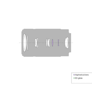Sony E 55-210mm F4.5-6.3 OSS Lens for Sony E-Mount Cameras Silver Renewed - Reconditioned Sony