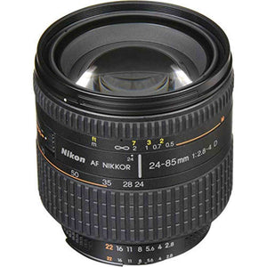 Nikon AF Zoom-NIKKOR 24-85mm f/2.8-4D IF Lens with Pro Filter Certified Refurbished - Reconditioned Nikon
