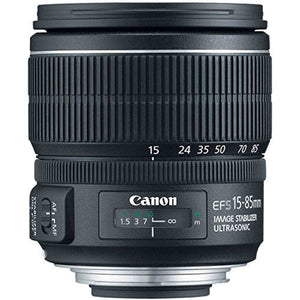 Canon EF-S 15-85mm f/3.5-5.6 IS USM UD Standard Zoom Lens for Canon Digital SLR Cameras Renewed - Reconditioned Canon