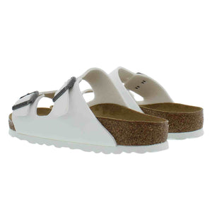 Birkenstock Women's Arizona Birko-Flo White Birko-Flor Sandals - 37 R EU US Women EU's 6-6.5 Birkenstock