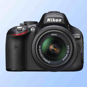 Nikon D5100 16.2MP CMOS Digital SLR Camera with 18-55mm f/3.5-5.6G VR Lens 32GB Bundle !