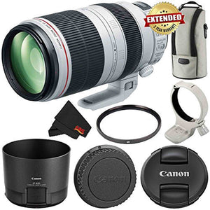 Canon EF 100-400mm f/4.5-5.6L is II USM Lens International Version 9524B002 - Starter Bundle - Used Canon