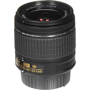 Nikon 18-55mm f/3.5-5.6G VR AF-P DX Zoom-Nikkor Lens - Certified Refurbished - Reconditioned Nikon
