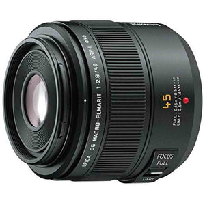 Panasonic H-ES045 Leica DG Macro-ELMARIT 45mm / F2.8 ASPH/MEGA O.I.S. - International Version No Warranty - Used Panasonic