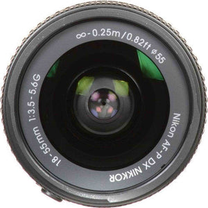 Nikon AF-P DX NIKKOR 18-55mm f/3.5-5.6G Lens for Nikon DSLR Cameras Renewed - Reconditioned eBasket