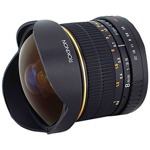Rokinon 8 mm f/3.5 Lens for Olympus Cameras - Used Rokinon