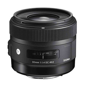 Sigma 30mm f/1.4 DC HSM Lens for Canon Digital SLR Cameras Black - International Version Sigma