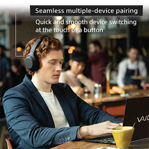 Sony WH-1000XM4 Wireless Industry Leading Noise Canceling Overhead Headphones with Mic for Phone-Call and Alexa Voice Control, Black - Reconditioned