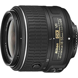Nikon AF-S DX NIKKOR 18-55mm f/3.5-5.6G Vibration Reduction II Zoom Lens with Auto Focus for Nikon DSLR Cameras - Used Nikon