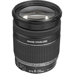 Canon 2752B002-IV EF-S 18-200mm F/3.5-5.6 is Standard Zoom Lens for DSLR Cameras International Version No Warranty - Used Canon