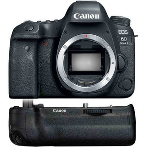 Canon EOS 6D Mark II Wi-Fi Digital SLR Camera Body with BG-E21 Battery Grip Canon