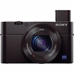 Sony Cyber-shot DSC-RX100M3 Digital Camera + Extra battery + Charger + 128GB Bundle 9 - International Version No Warran