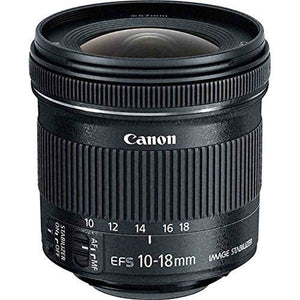 Canon EF-S 10-18mm f/4.5-5.6 is STM Lens International Version No Warranty - Used Canon