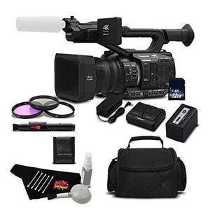 Panasonic AG-UX90 4K/HD Professional Camcorder Standard Bundle - International Model