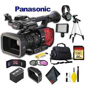 Panasonic AG-DVX200 4K Camcorder with Four Thirds Sensor and Integrated Zoom Lens Master Bundle Panasonic