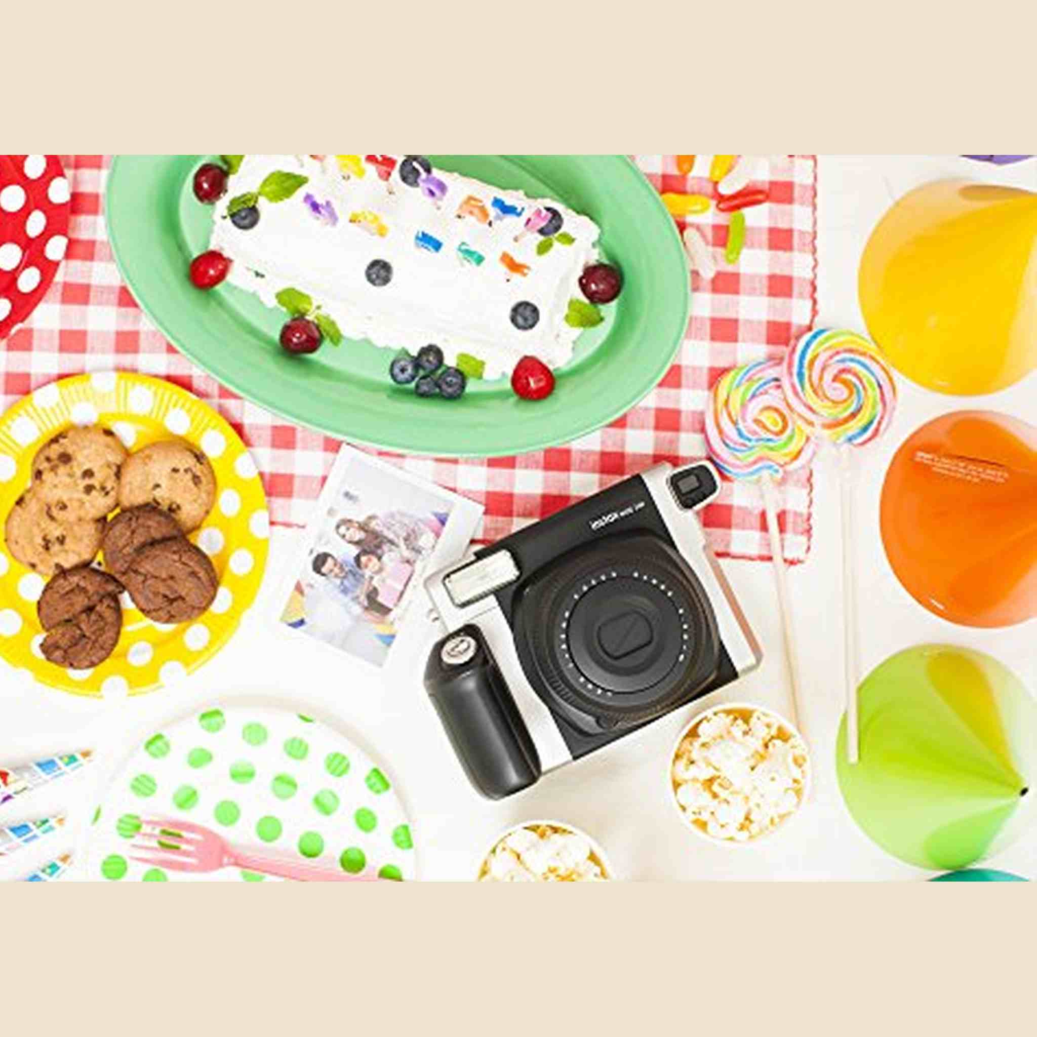 Fujifilm instax Wide Instant Film, 20 Exposures, White, New Packaging Fujifilm