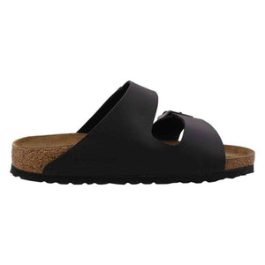 Birkenstock Womens Arizona Black Birko-Flor Sandals 40 EU Birkenstock