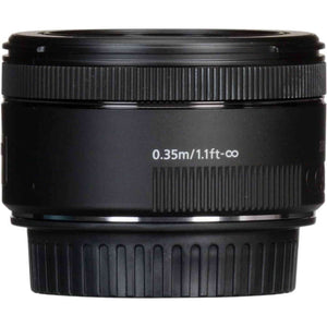 Canon EF 50mm f/1.8 STM Lens 0570C002 + Filter Kit + Cap Keeper + More - Reconditioned Canon