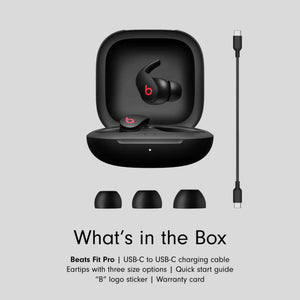 Beats Fit Pro True Wireless Earbuds - 6hr Battery, Microphone Asst Colors -