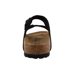 Birkenstock Womens Arizona Black Birko-Flor Sandals 40 EU Birkenstock