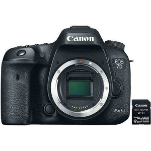 Canon EOS 7D Mark II DSLR Camera Body w International Model with Extra Accessory Bundle