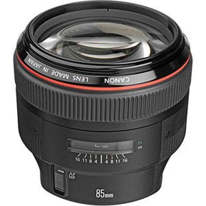 Canon EF 85mm f1.2L II USM Lens for Canon DSLR Cameras - Fixed International Version - Used Canon