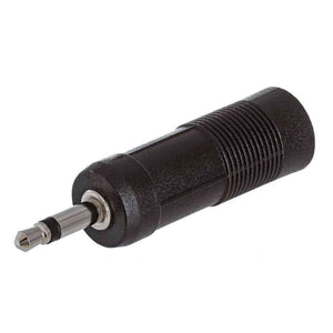 Cmple 3.5mm Mono Plug to 6.35mm Stereo Jack Adapter Cmple