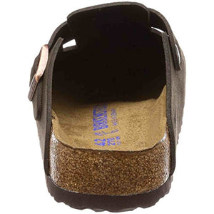 Birkenstock Classic Women's Boston Soft Clogs - Narrow, Mocha, Brown, 9-9.5 Medium US Birkenstock