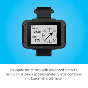 Garmin Foretrex 801, Wrist-Mounted GPS Navigation, Upgraded Multi-Band GNSS, Longer Battery Life Garmin