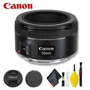 Canon EF 50mm f/1.8 STM Lens International Model Basic Bundle - Used Canon