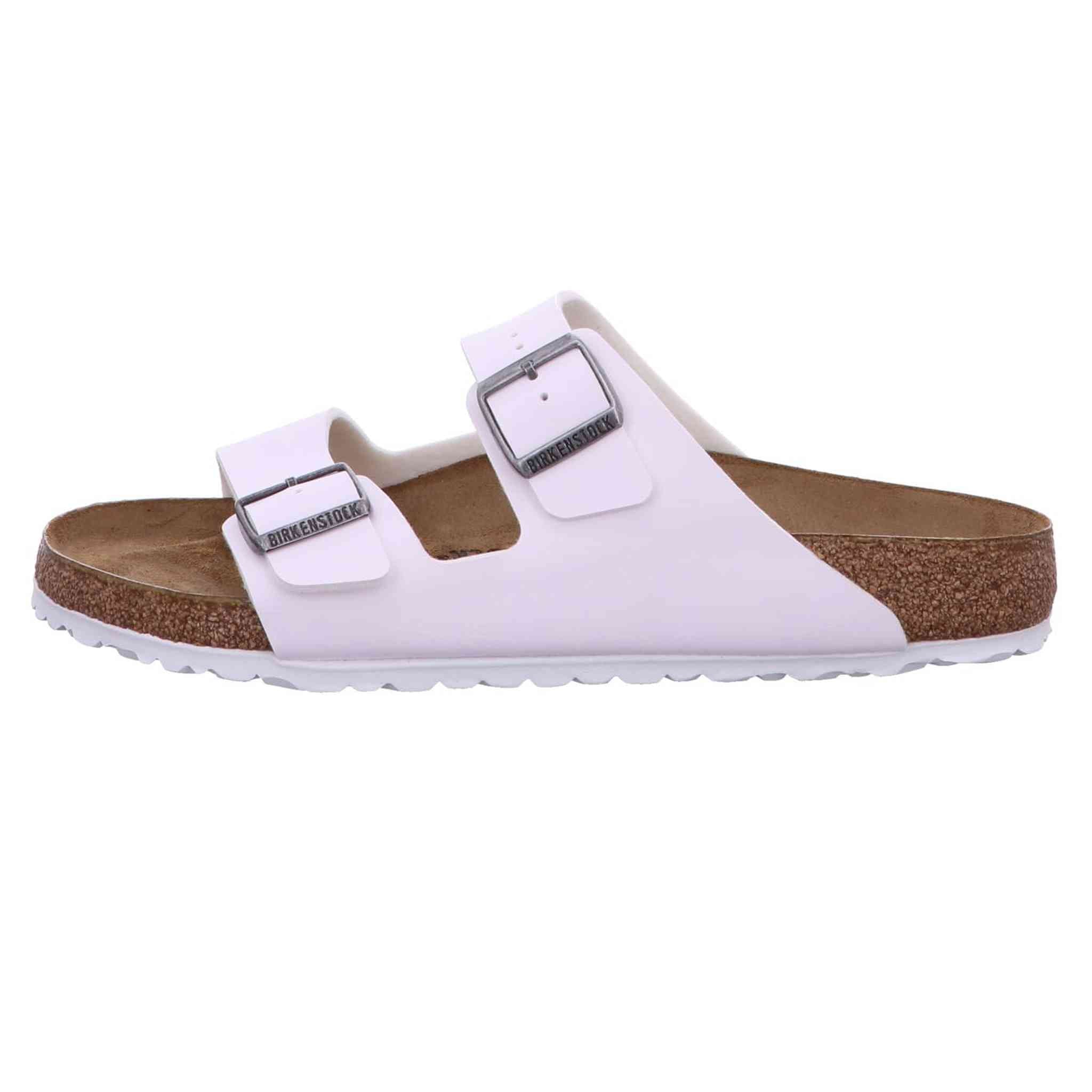 BIRKENSTOCK Unisex Slides, White, 11 US Women Birkenstock
