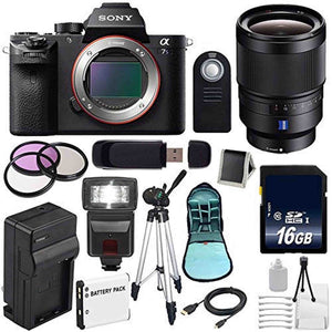 Sony Alpha a7S II a7S Mark II a7SII ILCE7SM2/B Mirrorless Digital Camera International Model + Sony Distagon T FE 35mm Lens Bundle Sony