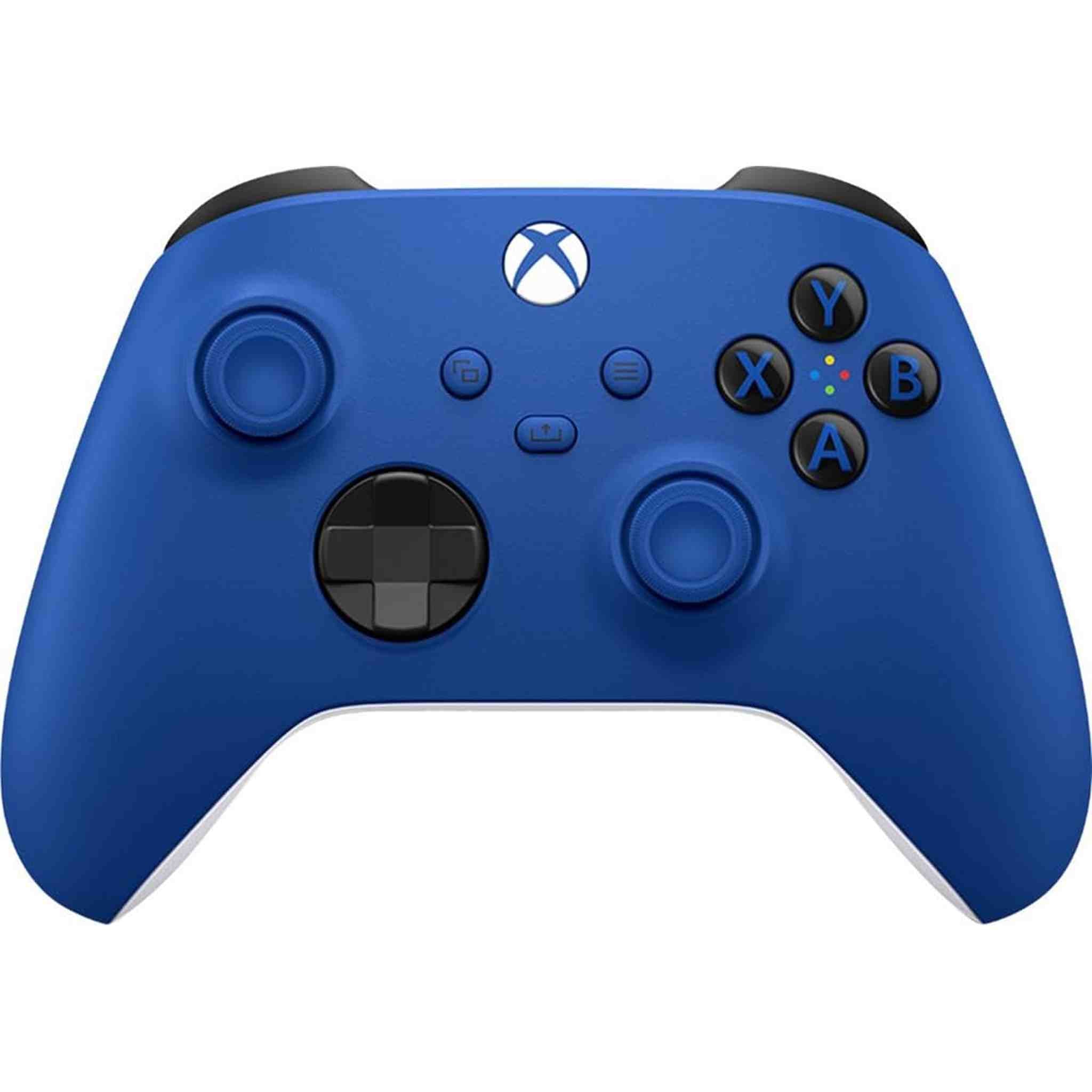Microsoft QAU-00065 Xbox Special Edition Wireless Controller Shock Blue 2 Pack Microsoft