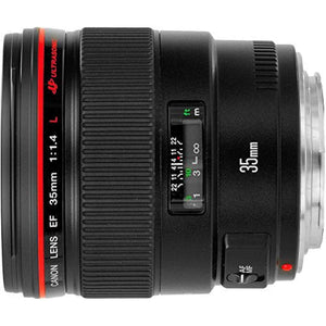 Canon 35mm f/1.4L EF Wide Angle Lens - Used Canon