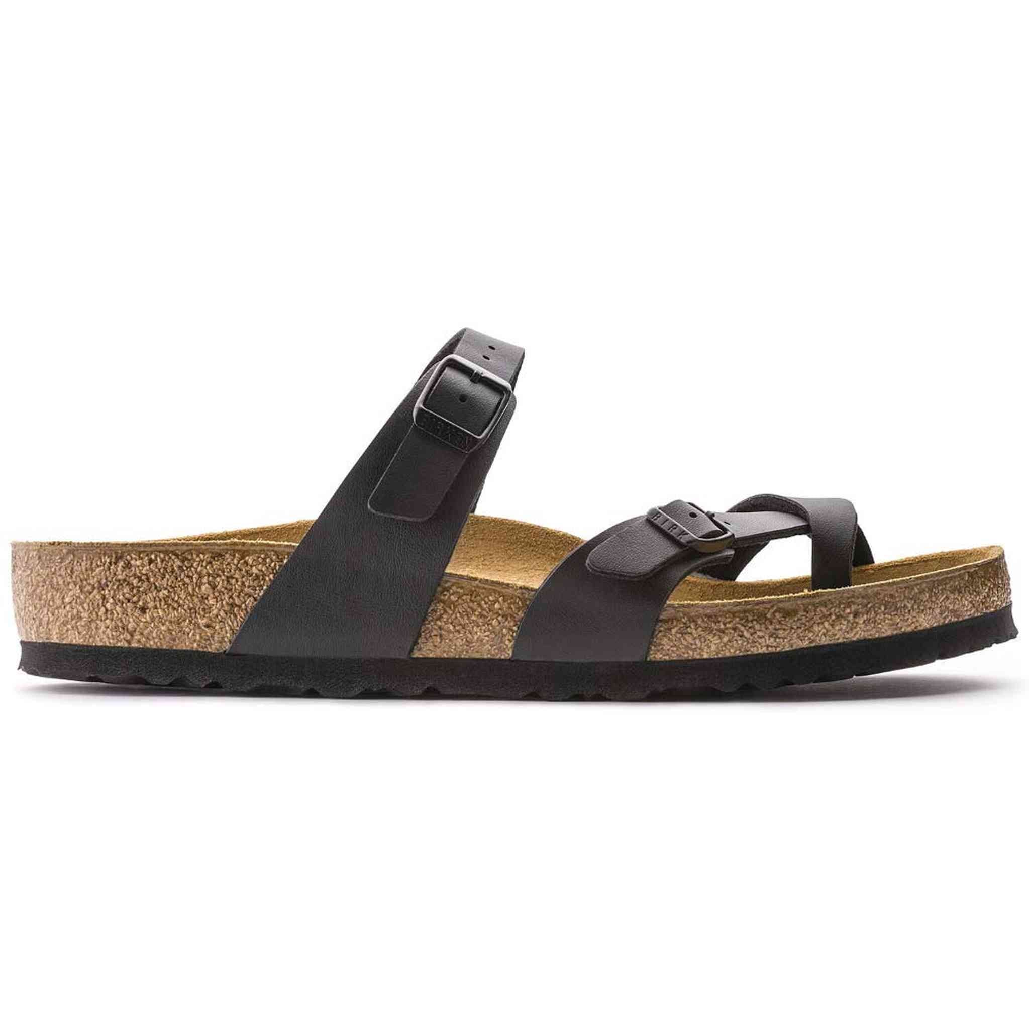 BIRKENSTOCK Women's Mayari Sandals, Black Birko-Flor, 41 R EU, 10-10.5 M US Birkenstock