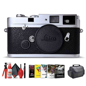 Leica MP 0.72 Rangefinder Camera Silver 10301 + Corel Photo Software + Case + More Leica
