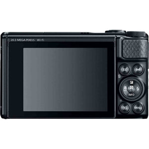 Canon PowerShot SX740 HS Digital Camera Black 2955C001 + 64GB Card + More - Reconditioned Canon