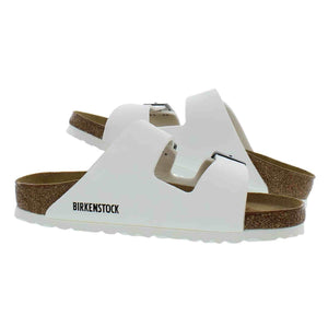 Birkenstock Women's Arizona Birko-Flo White Birko-Flor Sandals - 37 R EU US Women EU's 6-6.5 Birkenstock