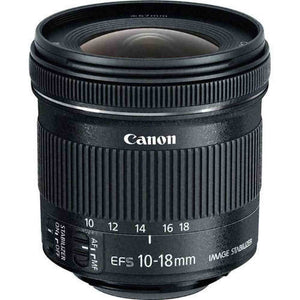 Canon EF-S 10-18mm f/4.5-5.6 is STM Lens International Version No Warranty - Used Canon