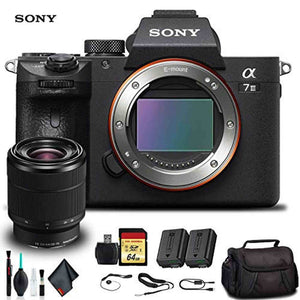 Sony Alpha a7 III Mirrorless Camera with 28-70mm Lens ILCE7M3K/B with Soft Bag, Additional Battery, 64GB Memory Card, Ca - Used Sony