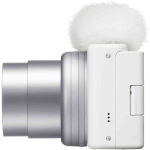 Sony ZV-1 II Vlog Camera for Content Creators and Vloggers White - Reconditioned Sony