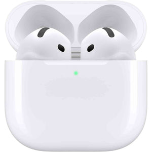 Apple AirPods 4 Wireless Earbuds, Bluetooth Headphones, Personalized Spatial Audio, Sweat and Water Resistant, USB-C Charging Case, H2 Chip, Up to 30 Hours of Battery Life, Effortless Setup for iPhone - Reconditioned Apple